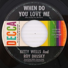 Kitty Wells And Roy Drusky – I Can’t Tell My Heart That – 45 rpm Record 9-31164