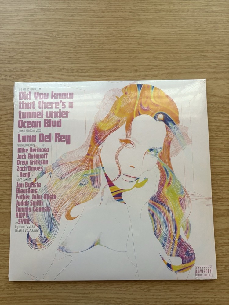 Lana Del Rey ‘Did You Know’ Festival Edition Orange Vinyl Sealed Brand New