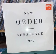 New Order “SUBSTANCE” Embossed 1987 1st Pressing Qwest 1-25621 **SEALED** NM