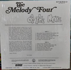 The Melody Four On The Move Gospel Music LP RECORD ALBUM