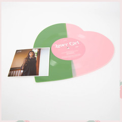 Laufey Valentine Lover Girl Strawberry Matcha Heart Shaped Vinyl NEW PRESALE