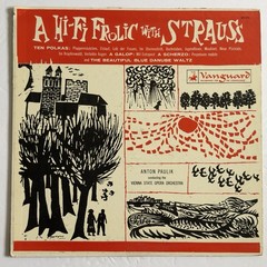 A Hi-Fi Frolic with Strauss~Vienna State Opera~Anton Paulik, Conductor~EX Vinyl