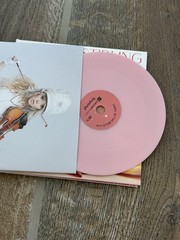 LINDSEY STIRLING – WARMER IN THE WINTER – 4″ PINK TINY VINYL TARGET