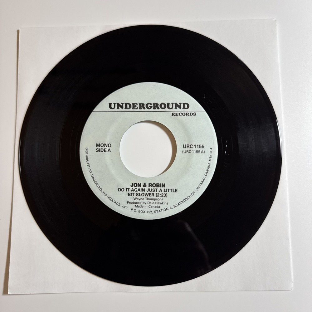 Jon & Robin Do It Again Just A LIttle Slower/Henry Gross Shannon 45rpm 7″ EX