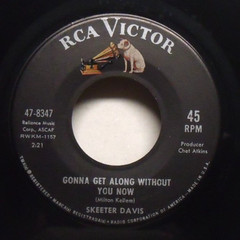 Skeeter Davis – Gonna Get Along Without You Now – 1964 NM Pop 45 on RCA