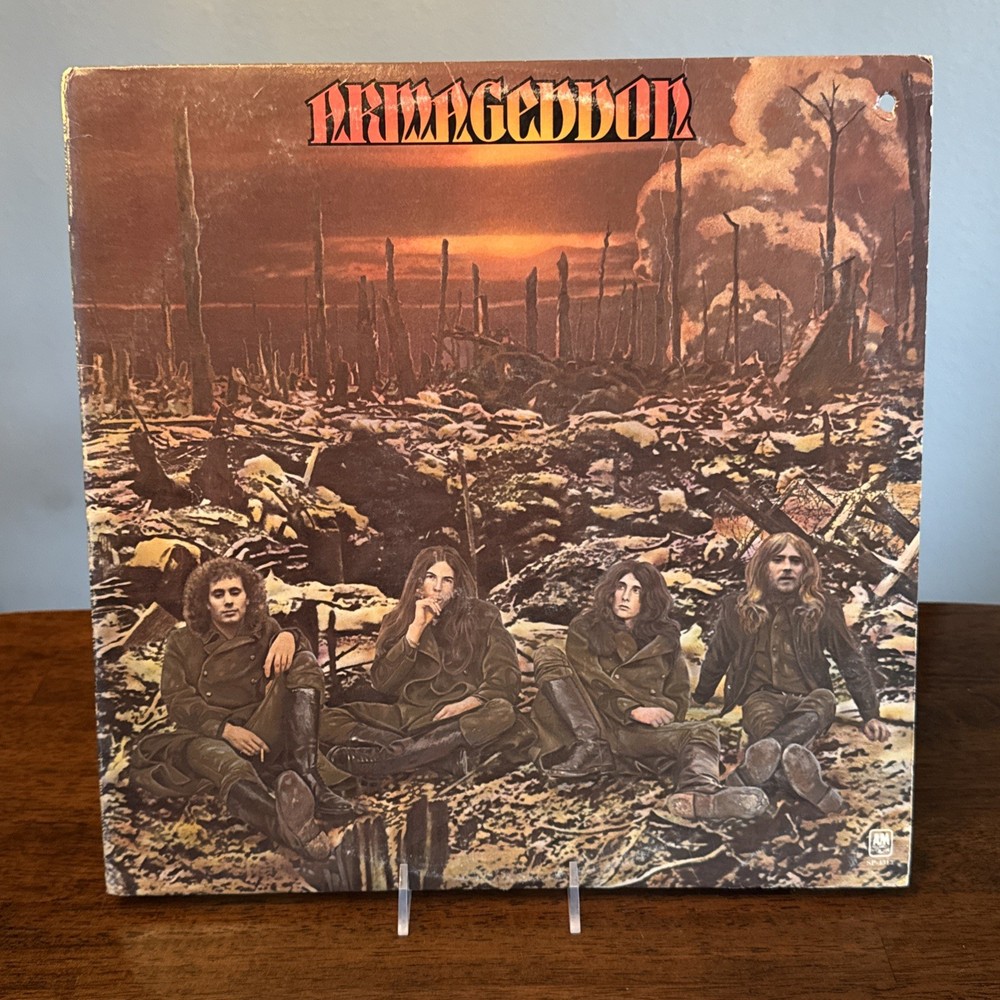 Armageddon Vinyl Record 1975 Promo VG+ See Notes
