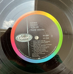 Come Dance With Me by Frank Sinatra (Vinyl, 1959, Capitol)