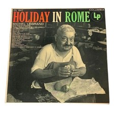 Michel Legrand Holiday in Rome LP Jazz Easy Listening Vinyl Record