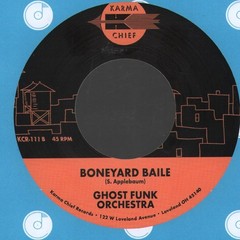 Ghost Funk Orchestra Brownout 7″ vinyl USA Karma Chief 2023 b/w ‘Boneyard Baile