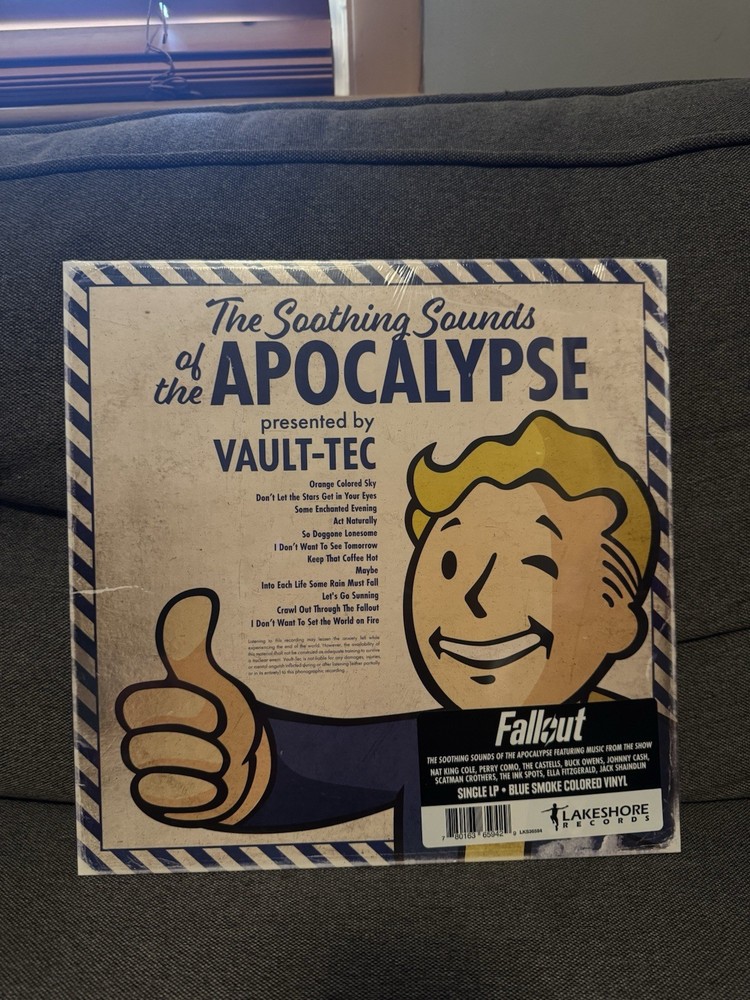 Fallout: The Soothing Sounds Of The Apocalypse Vinyl Soundtrack LP Blue Smoke