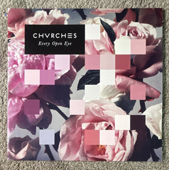 CHVRCHES Every Open Eye 2015 Glassnote White Vinyl LP 12″ Record