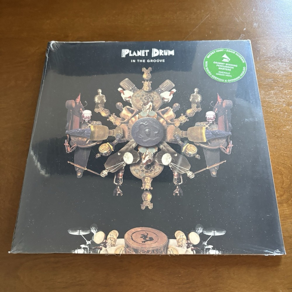 PLANET DRUM In The Groove EMERALD GREEN VINYL NEW sealed MINT Mickey Hart