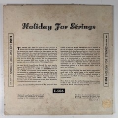 David Rose – Holiday For Strings LP Record 1950 Unbreakable MGM Easy Listening
