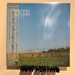 George Winston Autumn 1st Press OBI Insert Whindam Hill WHP28001 NM Ultrasonic