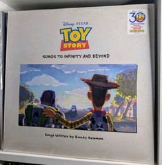 TOY STORY SONGS TO INFINITY & BEYOND ZOETROPE PICTURE DISC Vinyl LP RANDY NEWMAN
