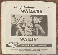 TRASHMEN / WAILERS Church Key Wailin’ 7″ N/NM- GRAY wax etiquette mummies sonics