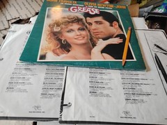 Grease Original Movie Soundtrack 2LPs RSO ‎RS-2-4002 1978 1st Printing Pre-Loved