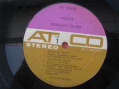Cream Disraeli Gears SD 33-232 Orig LP