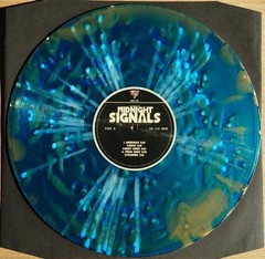 NEW STARCADIAN MIDNIGHT SIGNALS LIMITED EDITION GOLD & BLUE SWIRL W/ WHITE VINYL