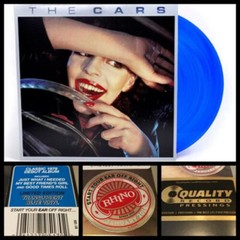 THE CARS LP 2016 RHINO Start Your Ear Off Right BLUE Vinyl SEALED Ric Ocasek NEW