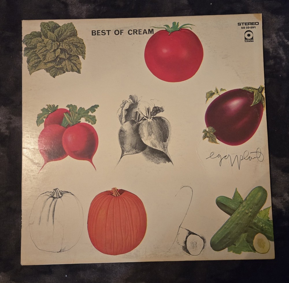 Cream ‎- Best Of Cream Vinyl LP 1969 ATCO ‎SD 33-291 Records