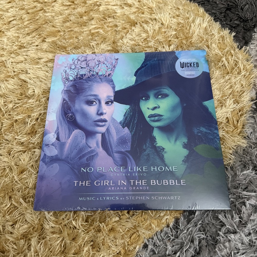 Wicked Vinyl Urban Outfitters Singles Day 7 Inch Transparent Glitter LTD New