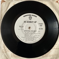 1973 Credibility Gap Something For Mary Warner Promo 45 McKean Shearer