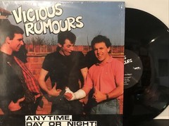 Vicious Rumours – Anytime, Day Or Night! LP 2014 Radiation Reissue – RRS47 EX/EX