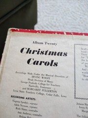 Irving Wolfe Christmas. Carols Records collection