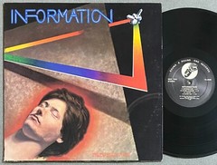 INFORMATION Self Titled LP Private Press Minimal Synth Pop Wave EX