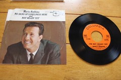 MARTY ROBBINS I’M NOT READY YET 45RPM 7″ JUKEBOX RECORD VG+ COLUMBIA