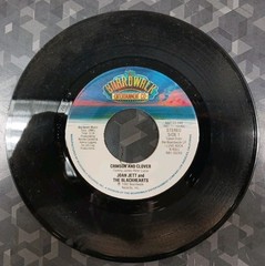 Joan Jett 45 Crimson And Clover Boardwalk NB7-11-144 A-side Play Tested