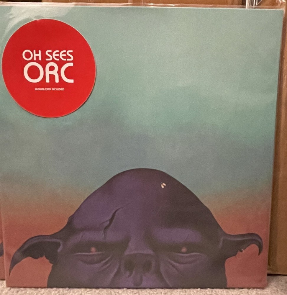 OH SEES ‘Orc 2-LP NEW BLUE PURPLE coachwhips pink brown fuzz damaged bug Netmen
