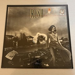 Rush Permanent Waves Vinyl Record Preowned Rock Band Trio Rock Music Album