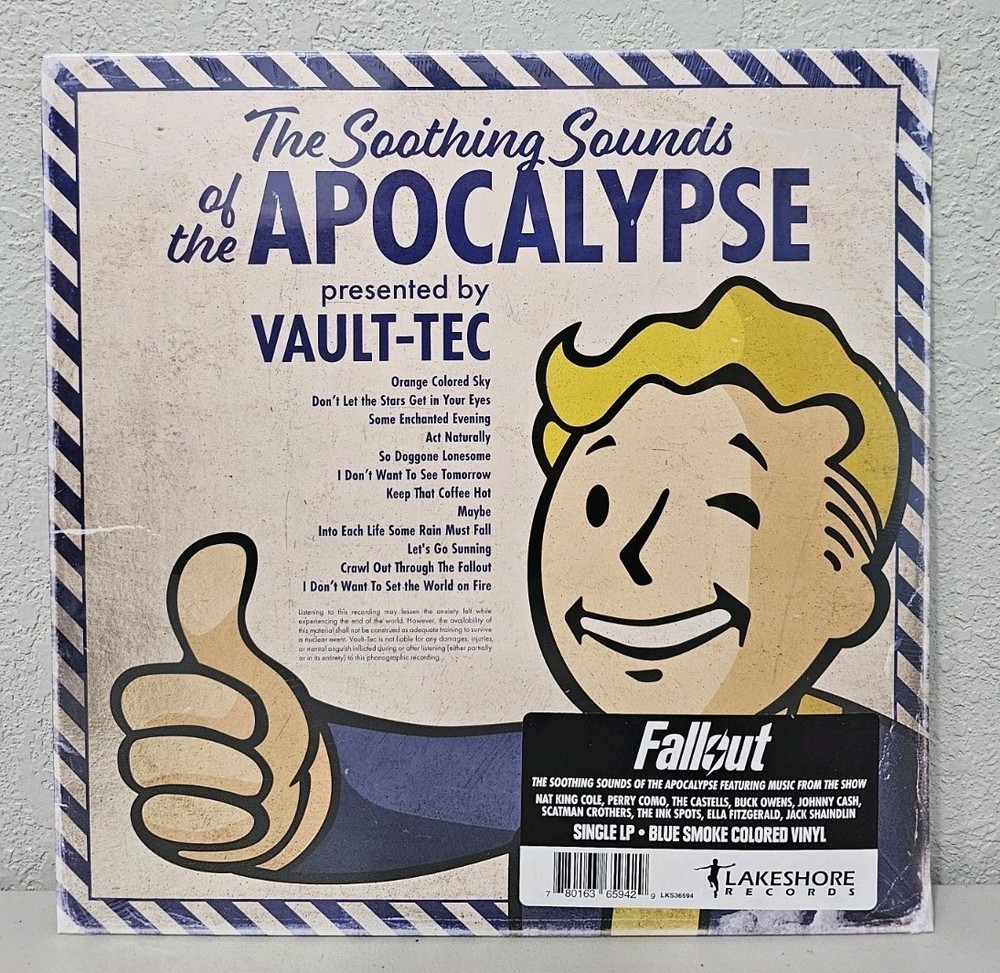 Fallout – The Soothing Sounds Of The Apocalypse Blue Limited LP Vinyl