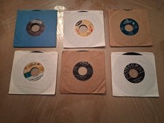 168 Original 45 PM R & B, Doo Wop Related Rock, Country 1950’s 1960’s Records