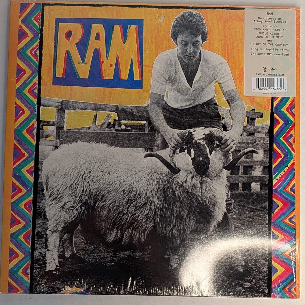 Paul McCartney Linda – Ram – Vinyl Record – F99z