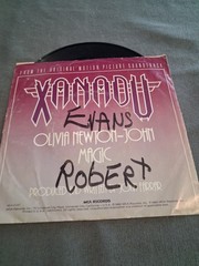 Olivia Newton-John Xanadu / Magic 1980 7″ 45 Vinyl Single MCA Paper Sleeve
