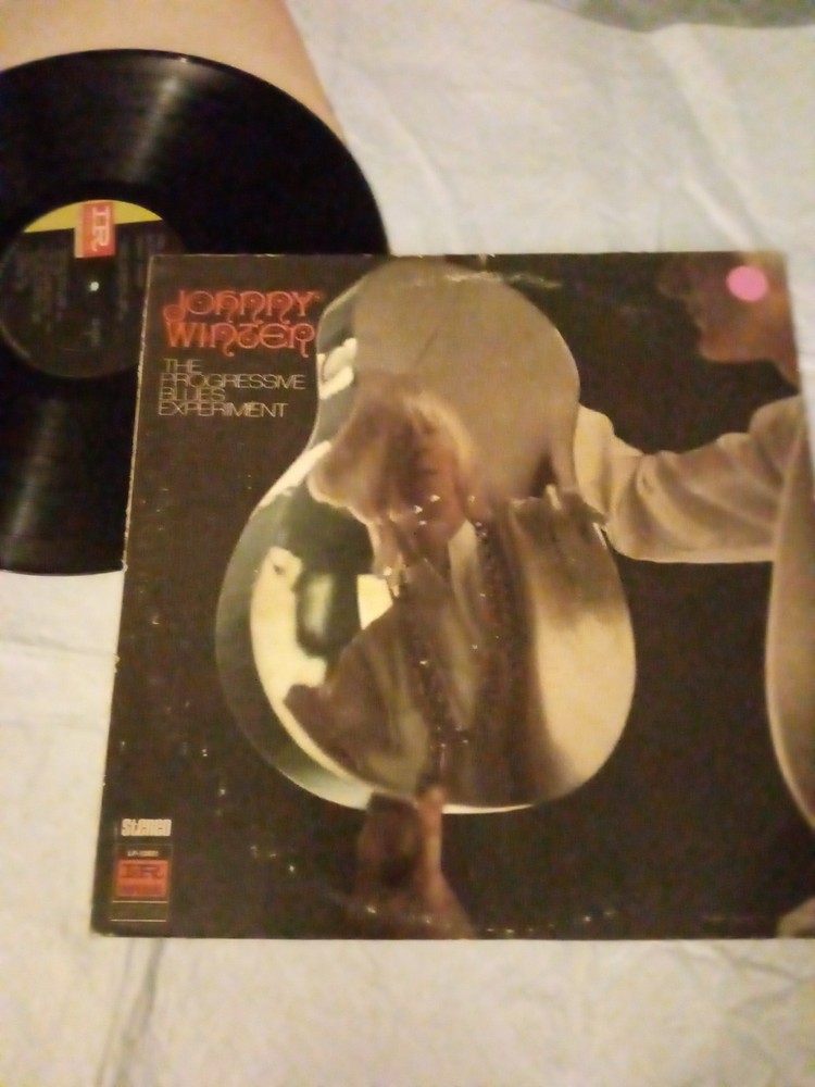 JOHNNY WINTERS RHE PROGRESSIVE BLUES EXPERIMENT LP IMPERIAL 12431 VG/EX