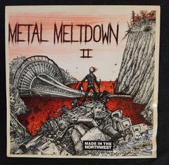Metal Meltdown II [LP] Rare 1987 Metal Compilation album VG+ Shock Treatment
