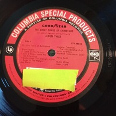 The Great Songs Of Christmas by Great Artists Of Our Time ALBUM Three 1963 LP