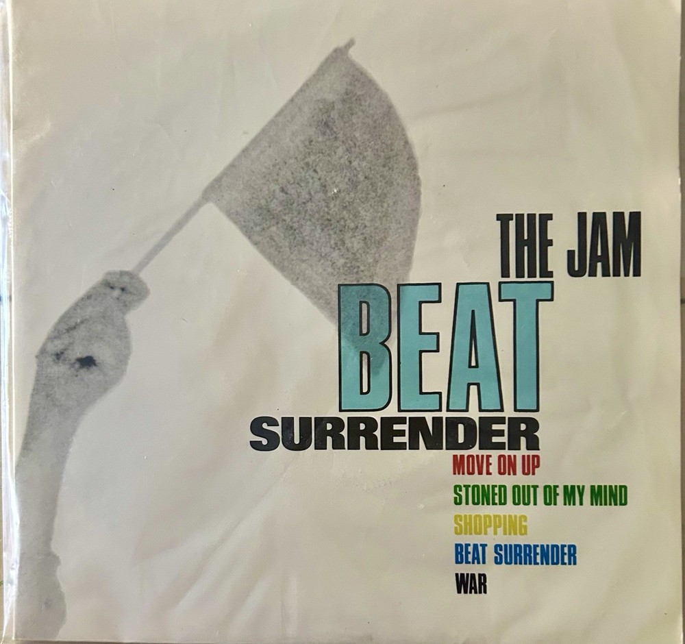 The Jam – Beat Surrender RARE DOUBLE vinyl import 7″ EP 45 RPM ’82 Paul Weller