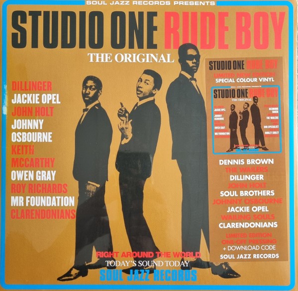 Soul Jazz Records Presents – Studio One Rude Boy (RED/CYAN 2xVINYL RSD) – REGGAE