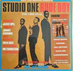 Soul Jazz Records Presents – Studio One Rude Boy (RED/CYAN 2xVINYL RSD) – REGGAE