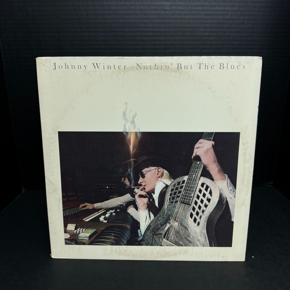 Johnny Winter Nothin But The Blues LP Vinyl 33RPM Record Blue Sky PZ 34813 Album