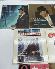 Lot Of 10 Pcs Assorted Mixed Variety Vinyl Records In Cardboard Sleeves