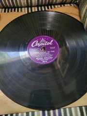 Frank Sinatra-“Sweet Lorraine” Columbia 37293/”Rain” Capitol 2816-2LP-78 RPM-10″