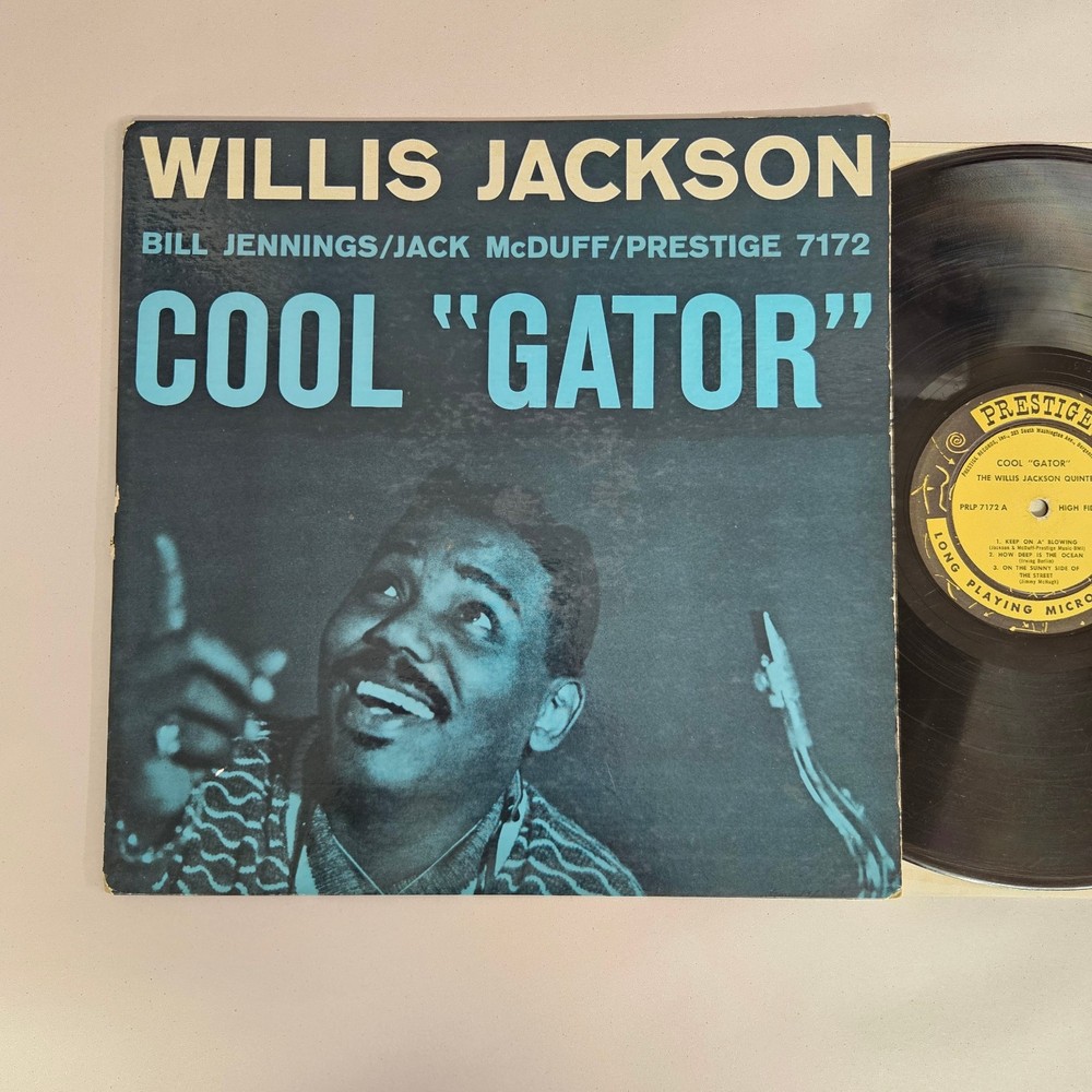 Willis Jackson – Cool Gator – Prestige 1960 Mono DG Jack McDuff Soul Jazz