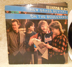 New Grass Revival – On The Boulevard – LP Vinyl Record -Sugar Hill Press -VG+/VG