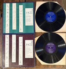 Vintage 1950s FOLKWAYS JAZZ Records Vol. 1-10 Near Complete Set Vinyl 12”